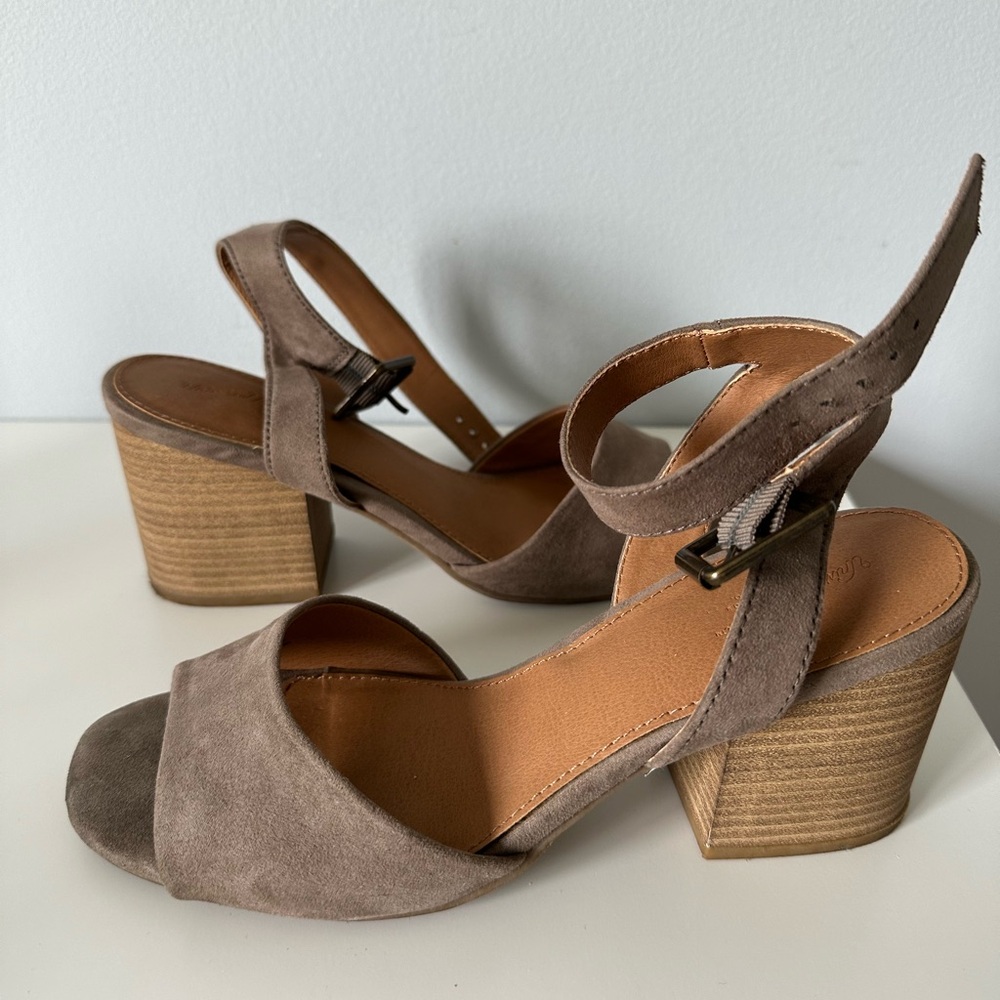 Target Block Sandals Heels Size 7